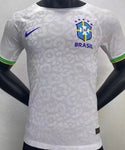 Camiseta retro Brasil 2022/23 Edición Especial Versión Jugador Blanca