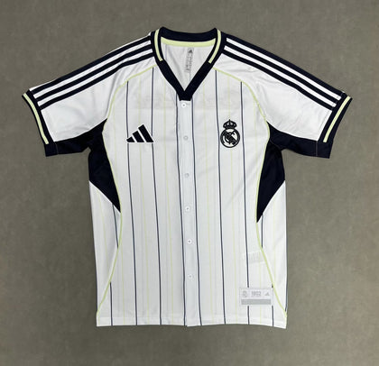 Real Madrid Baseball Jersey 2025/2026