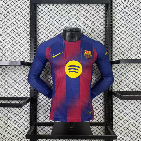 Player version - FC Barcelona Home 2025/2026 - Manga larga