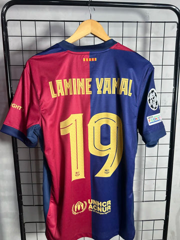 Barcelona 24/25 - Lamine Yamal 19 - patch Champions League