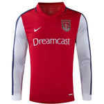 Camiseta Retro Arsenal Home Manga larga 2000