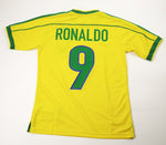 Camiseta Brasil Francia 1998 - Dorsal 9 Ronaldo