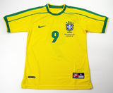 Camiseta Brasil Francia 1998 - Dorsal 9 Ronaldo